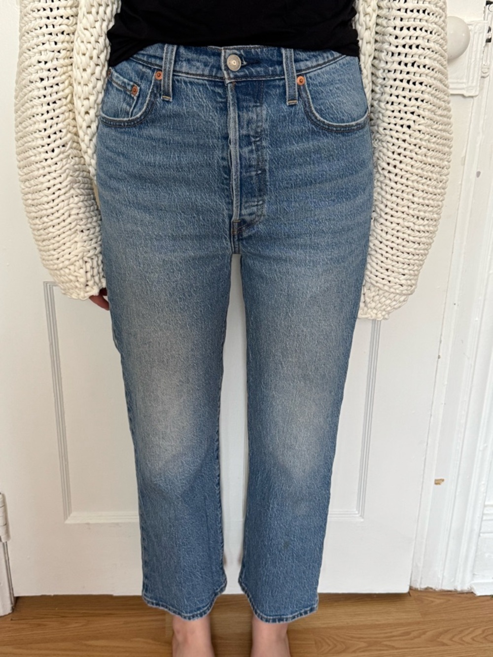 Levi's Women's Ribcage Straight Leg Jeans US 26